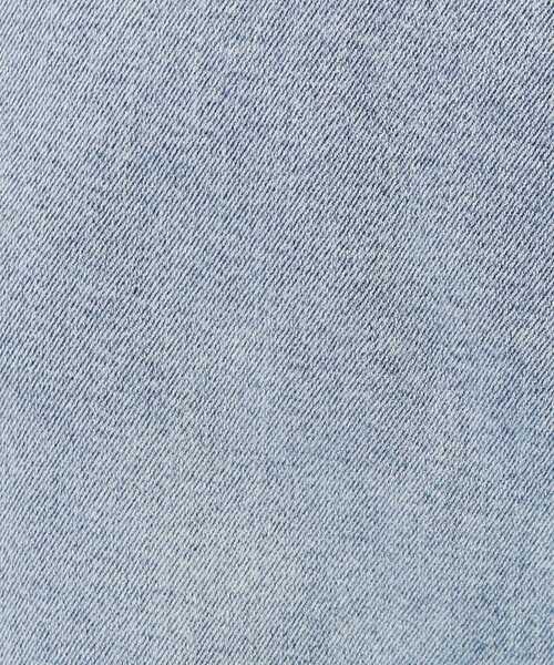 OPAQUE.CLIP（オペークドットクリップ）の「◆ストレッチラップデザインワイドデニム／オーガニックコットン混【洗濯機洗い可】（デニムパンツ・レディース・スミクロ/ライトブルー・42/40/38/36）」の10枚目の写真