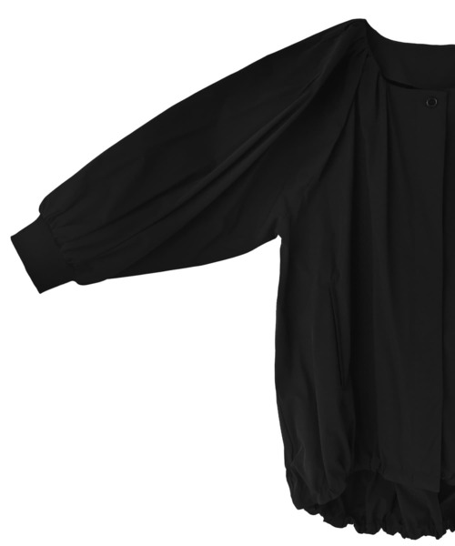 STYLE DELI(スタイルデリ)の「【BLK001】バルーンブルゾン(ナイロンジャケット・レディース・グレー/ブラック・FREE)」の22枚目の写真
