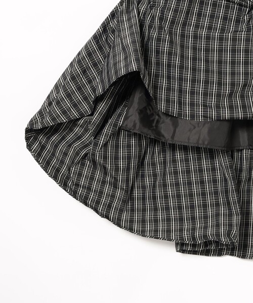 Ray BEAMS(レイビームス)の「チェック ティアード キャミ ワンピース(ワンピース・レディース・ブラック/オリーブ・ONE SIZE)」の20枚目の写真