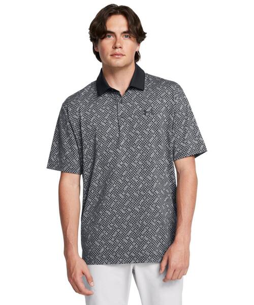 【セール】UAプレーオフ3.0 チェックジャカード ポロ（ゴルフ/メンズ）（ポロシャツ）｜UNDER ARMOUR（アンダーアーマー）