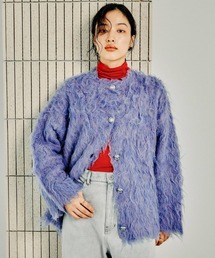 LEPSIM | 5ゲージカール起毛カーディガン　137517(カーディガン/ボレロ)