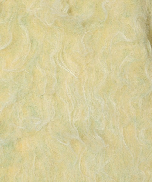 LEPSIM(レプシィム)の「5ゲージカール起毛カーディガン 137517(カーディガン/ボレロ・レディース・グレー/ライム/ブルー・FREE)」の4枚目の写真