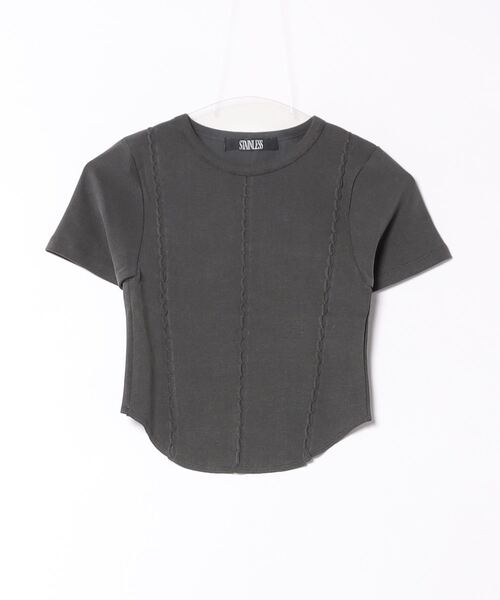 【セール】STAINLESS/ステンレス/ミニＴシャツ（Tシャツ/カットソー）｜L.H.P（エルエイチピー）Tシャツ/カットソー