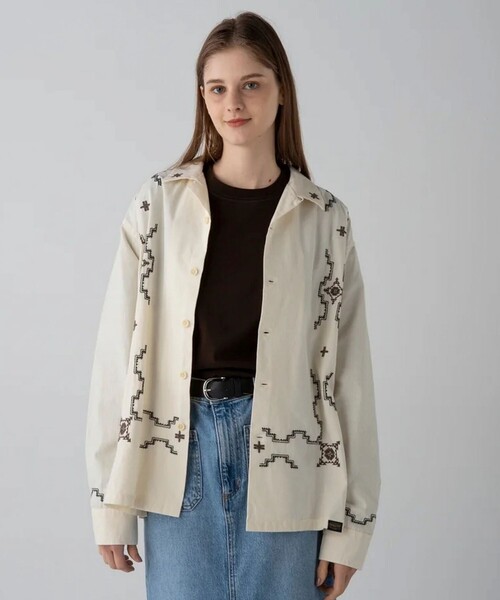 pendeleton ペンドルトン　シャツ PENDLETON / ペンドルトン】パイピングオープンカラーシャツ