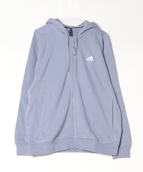 アディダス adidas ワーディングパック ルーズフィット フレンチテリー フルジップパーカー（パーカー）｜adidas（アディダス） 7,304円