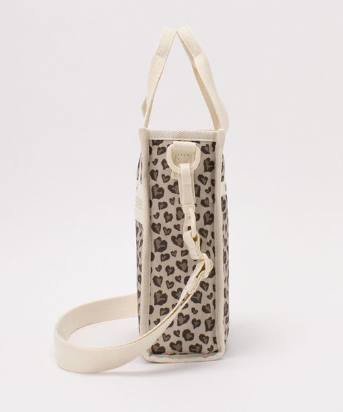現行品◎ 未使用◎ レスポートサック ラテハートレオパード ショルダーバッグ MINI N/S TOTE ラテハートレオパード（ショルダーバッグ