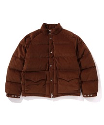 A Bathing Ape ブラウン ダウンジャケット 中古・古着通販】A BATHING APE (アベイシングエイプ) ダウン