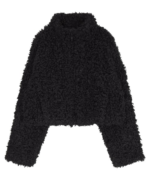 プードルファーショートブルゾン（ブルゾン）｜miette（ミエット）