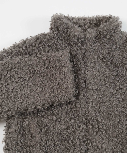 プードルファーショートブルゾン（ブルゾン）｜miette（ミエット）