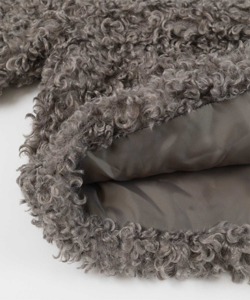 プードルファーショートブルゾン（ブルゾン）｜miette（ミエット）