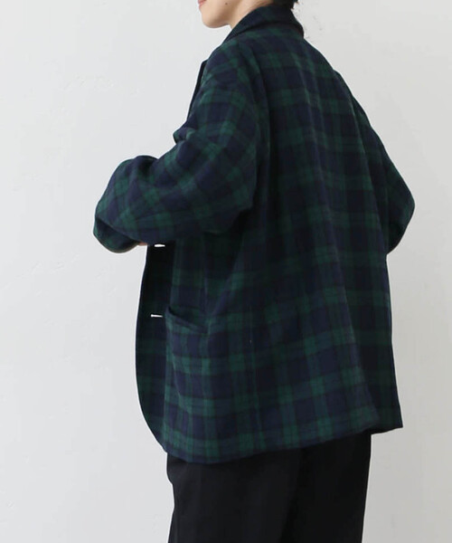 美品 journal standard luxe チェック ツイード ジャケット journal standard luxe ツイードチェックジャケット - メルカリ