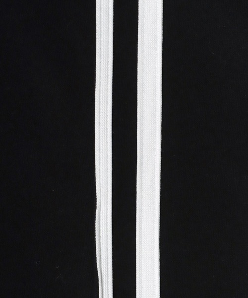 U.S. POLO ASSN.（ユーエスポロアッスン）の「U.S. POLO ASSN.（ユーエスポロアッスン）ワンポイントロゴ刺繍裏起毛スウェットジョガーパンツ レディース（スウェットパンツ・レディース・スミクロ/ブラック/グレー/ネイビー・L/M）」の12枚目の写真