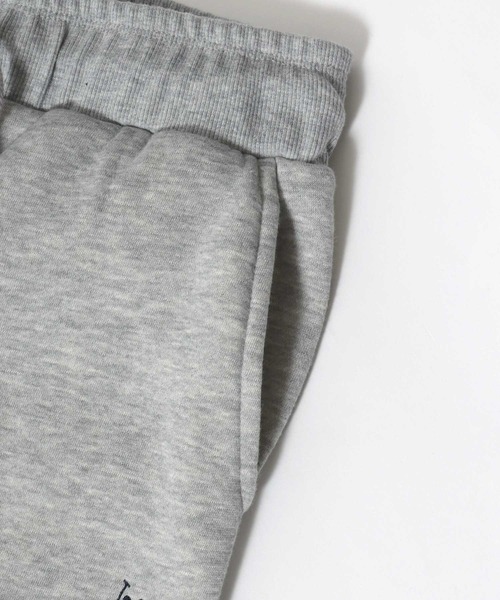 U.S. POLO ASSN.（ユーエスポロアッスン）の「U.S. POLO ASSN.（ユーエスポロアッスン）ワンポイントロゴ刺繍裏起毛スウェットジョガーパンツ レディース（スウェットパンツ・レディース・スミクロ/ブラック/グレー/ネイビー・L/M）」の9枚目の写真