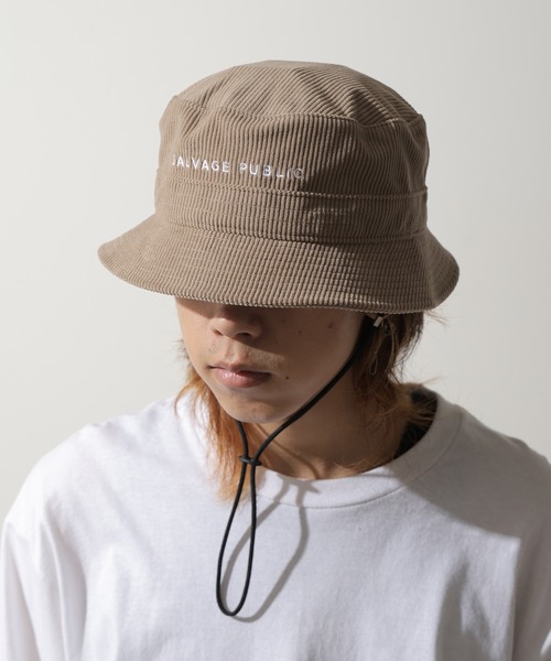 サルベージパブリックコレパ］Uka Corduroy Bucket Hat（ハット