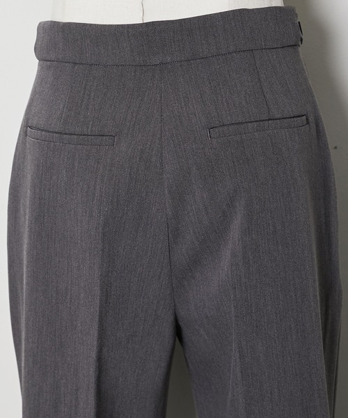 SMILE ORCHID(スマイルオーキッド)の「スラックスワイドパンツ(スーツパンツ・レディース・ネイビー/グレー/ブラック・L/M/S)」の20枚目の写真