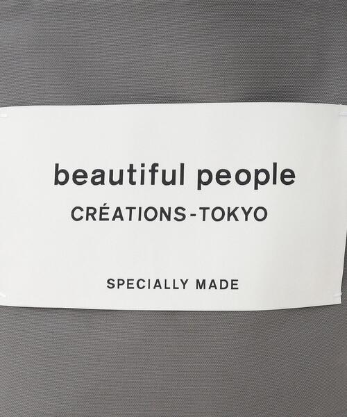 GALLEST(ギャレスト)の「【beautiful people】big name tote(トートバッグ・レディース・アイボリー/ブラック/ライトグレー・00)」の11枚目の写真