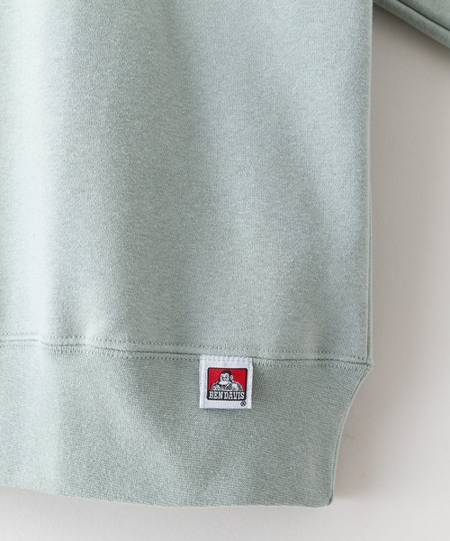 BEN DAVIS（ベンデイビス）の「【BEN DAVIS/ベンデイビス】ヘビーウェイト裏起毛クルーネックスウェット オーバーサイズ 裏起毛 ストリート  ロゴ ワンポイント刺繍 スウェット トレーナー/レディース メンズ（スウェット・メンズ・ライトグリーン/グレー/ブラック・LARGE/MEDIUM）」の20枚目の写真