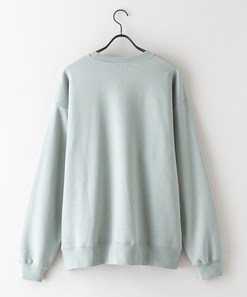 BEN DAVIS（ベンデイビス）の「【BEN DAVIS/ベンデイビス】ヘビーウェイト裏起毛クルーネックスウェット オーバーサイズ 裏起毛 ストリート  ロゴ ワンポイント刺繍 スウェット トレーナー/レディース メンズ（スウェット・メンズ・ライトグリーン/グレー/ブラック・LARGE/MEDIUM）」の14枚目の写真