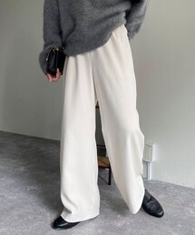fredy emue | シルキーウォームセミワイドイージーパンツ(その他パンツ)