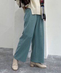 fredy emue | シルキーウォームセミワイドイージーパンツ(その他パンツ)