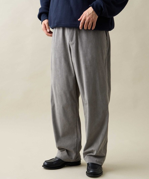 CIAOPANIC TYPY（チャオパニックティピー）の「ストレッチコーデュロイパンツ（スーツパンツ・レディース・ライトグレー/チャコールグレー/グリーン/ブラウン・MEDIUM/LARGE）」の20枚目の写真