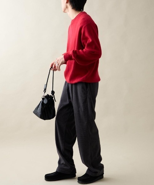 CIAOPANIC TYPY（チャオパニックティピー）の「ストレッチコーデュロイパンツ（スーツパンツ・レディース・ライトグレー/チャコールグレー/グリーン/ブラウン・MEDIUM/LARGE）」の18枚目の写真