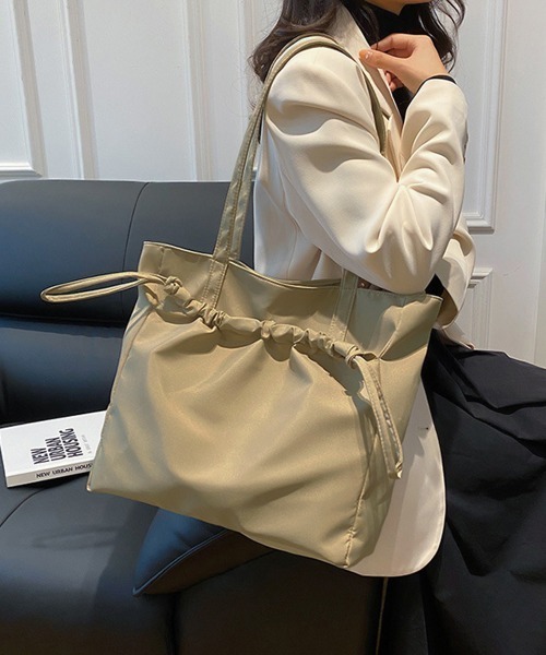 Miniministore(ミニミニストア)の「トートバッグ 大容量 A4 肩掛けバッグ(トートバッグ・レディース・ブルー/ブラック/ベージュ/ホワイト・FREE)」の9枚目の写真