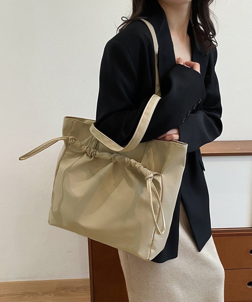 【最終】希少✨極美品✨ANTEPRINAトートバッグ 肩掛けA4 ゴールドBIG セール】トートバッグ 大容量 A4 肩掛けバッグ（トートバッグ