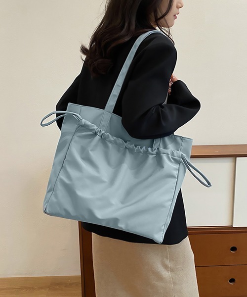 Miniministore(ミニミニストア)の「トートバッグ 大容量 A4 肩掛けバッグ(トートバッグ・レディース・ブルー/ブラック/ベージュ/ホワイト・FREE)」の11枚目の写真
