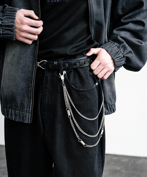 ステンレス カニカン式ウォレットチェーン（ウォレットチェーン