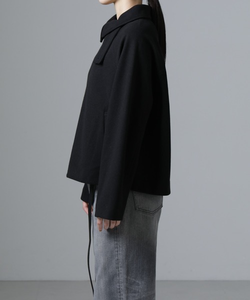 セール】ジャージーメルトンスタンドカラージップブルゾン