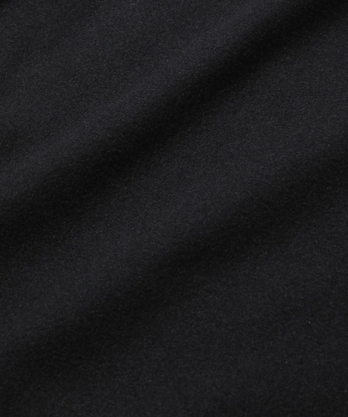 NANO universe（ナノユニバース）の「ジャージーメルトンスタンドカラージップブルゾン（ブルゾン・レディース・ブラック/ライトグレー/ベージュ・FREE）」の6枚目の写真