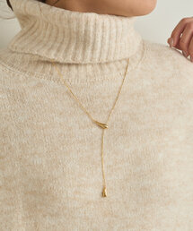 un dix cors | Y字スネークスライドネックレス(ネックレス)