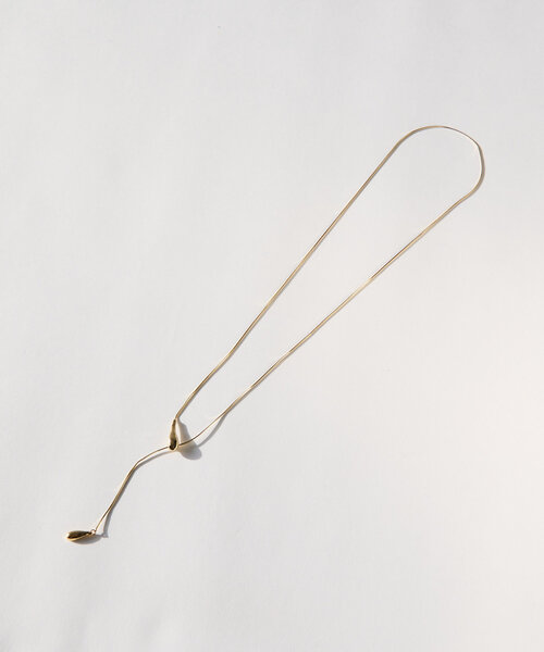 un dix cors（アンディコール）の「Y字スネークスライドネックレス（ネックレス・レディース・シルバー/ゴールド・FREE）」の11枚目の写真