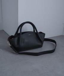 【LORISTELLA】シュリンクレザー 2WAYハンドバッグ ショルダーバッグ 2853