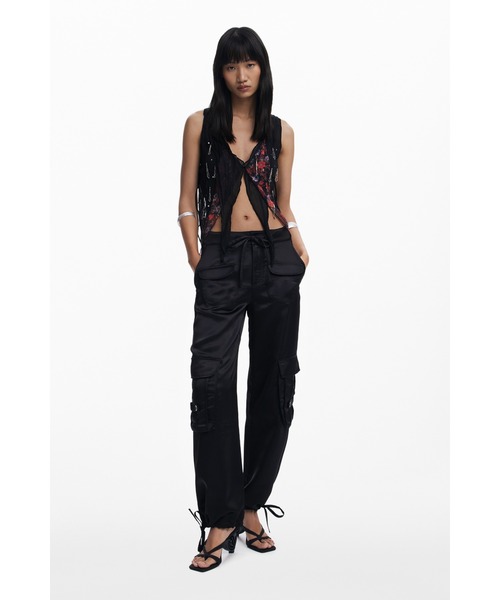 ⭐️デシグアルパンツ⭐️ LINA ロングパンツ（その他パンツ）｜Desigual（デシグアル）の