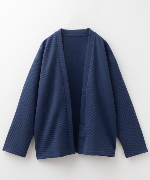 URBAN COLLECTION(アーバンコレクション)の「URBANCOLLECTION 膨れジャガードカーディガン(カーディガン/ボレロ・メンズ・ブラック/グレー/ブルー・S/M/L/XL)」の8枚目の写真