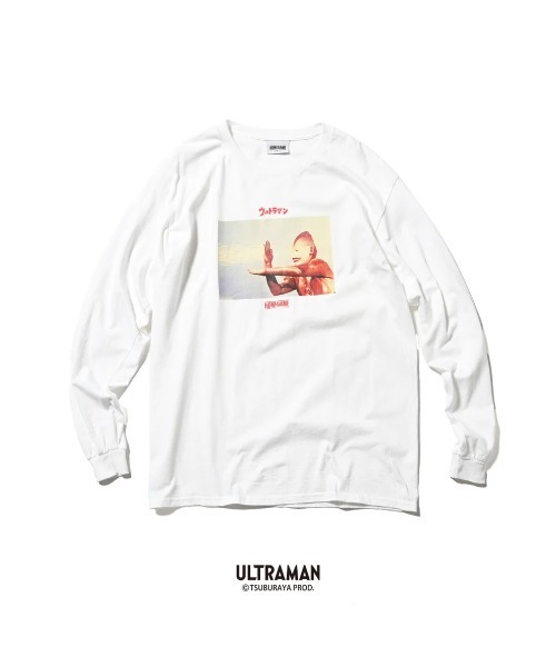 ホームゲーム【HOMEGAME】× ウルトラマン【ULTRAMAN】- ウルトラマンTシャツ【ULTRAMAN LS TEE】（Tシャツ/カットソー）｜HOMEGAME（ホームゲーム）