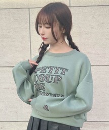 F i.n.t | チェック柄パッチワークスウェット(スウェット)