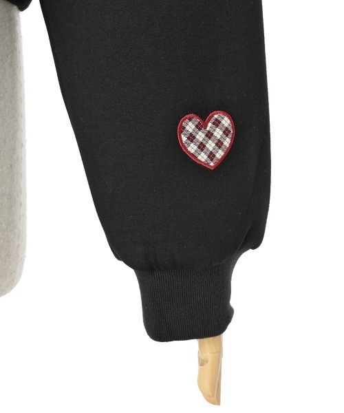 F i.n.t（フィント）の「チェック柄パッチワークスウェット/fint　フィント（スウェット・レディース・ブラック/ライトグリーン・FREE）」の16枚目の写真