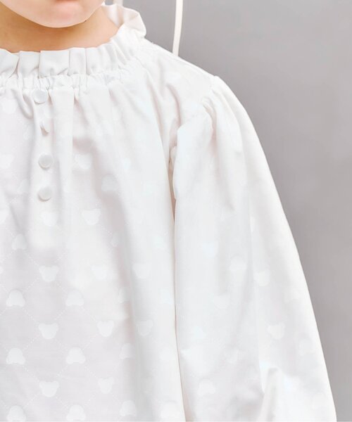 apres les cours(アプレレクール)の「tinybear フォーマル刺繍ワンピース(ワンピース・キッズ・オフホワイト・90/100/110/120)」の16枚目の写真