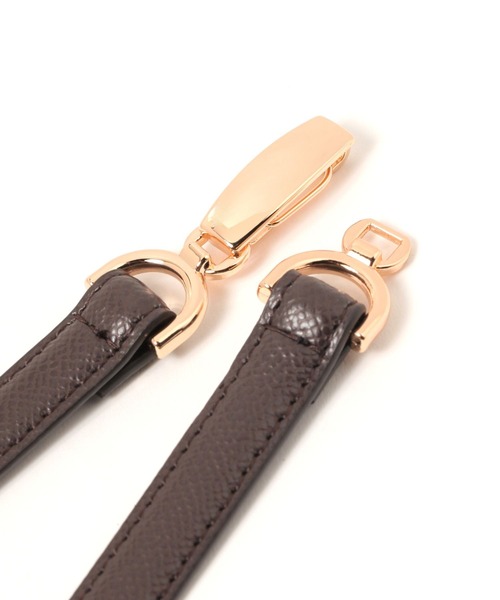 Heather（ヘザー）の「ビット細ベルト2　319676（ベルト・レディース・ブラウン/ブラック・ONE SIZE）」の4枚目の写真