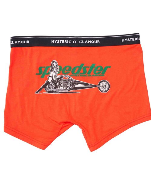 ヒステリックグラマー■ロゴ SPEEDSTER ブリーフ ボクサー SPEEDSTER ボクサーブリーフ（ショーツ）｜HYSTERIC GLAMOUR