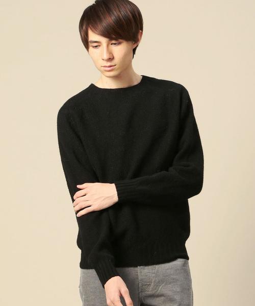 Hurley (ハーレー)の「<HARLEY OF SCOTLAND> PLANE KNIT/ニット◆(ニット/セーター・メンズ・ブラック/グレー・40/42)」の2枚目の写真