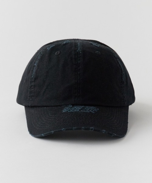 セール】綿100％ ダメージキャップ ベースボール ヴィンテージ加工