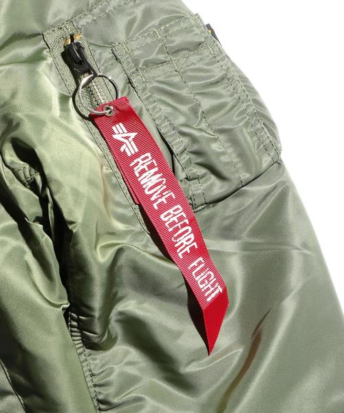※ALPHA(アルファ)の「<ALPHA> MA-1 TIGHT/アウター(MA-1・メンズ・ブラック/オリーブ・LARGE/MEDIUM/SMALL)」の3枚目の写真