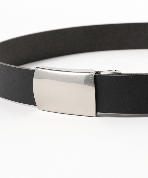 BEAMS（ビームス）の「レザー スクエアバックル ベルト（ベルト・メンズ・ブラウン・ONE SIZE）」の2枚目の写真