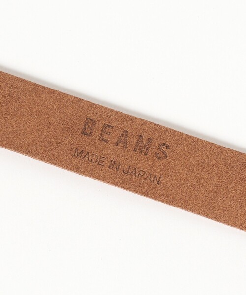 BEAMS（ビームス）の「レザー スクエアバックル ベルト（ベルト・メンズ・ブラウン・ONE SIZE）」の7枚目の写真