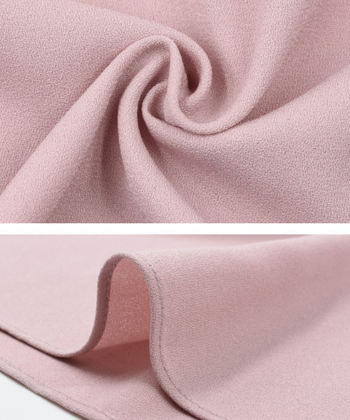 aquagarage（アクアガレージ）の「フリルスタンドカラーブラウス（シャツ/ブラウス・レディース・ピンク/ネイビー/ホワイト・M/L）」の6枚目の写真