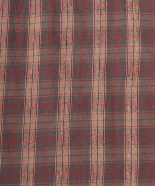 SITRY(シトリー)の「Check Shirt/チェックシャツ ネルチェックシャツ ネルシャツ(シャツ/ブラウス・メンズ・ベージュ/ブルー/ブラウン・L/M)」の11枚目の写真